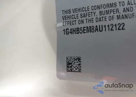 2010 Buick Lucerne Cx-2 from USA, damaged, VIN 1G4HB5EM8AU112122